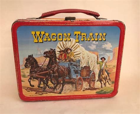 Wagon Train Lunch Box for sale 